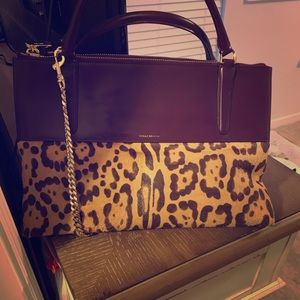 Coach Leather with Calf Hair